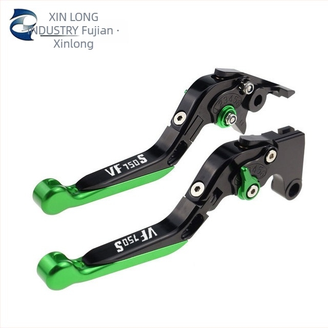 CNC-módosított, összecsukható bullhorn stílusú fék- és kuplungkar Honda VF750S SABRE-hez
