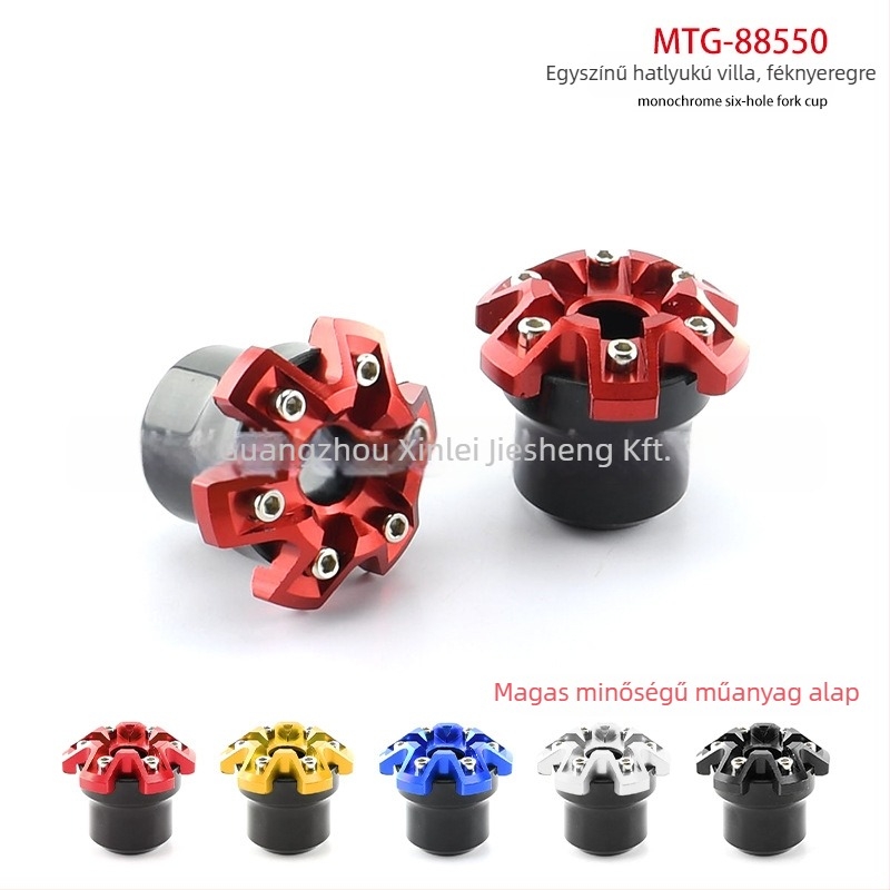Első villa kupa MOTOTIGER MTG-88550, CNC műanyag alj, univerzális kompatibilitás