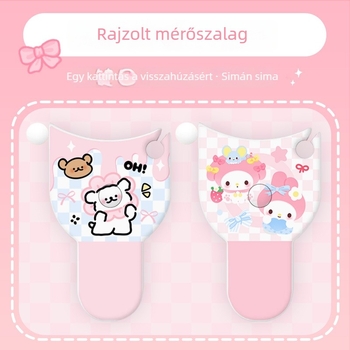 Testméretek mérőszalag bőr puha szalaggal, automata mérőszalag derék, csípő, kar és fej körméretekhez