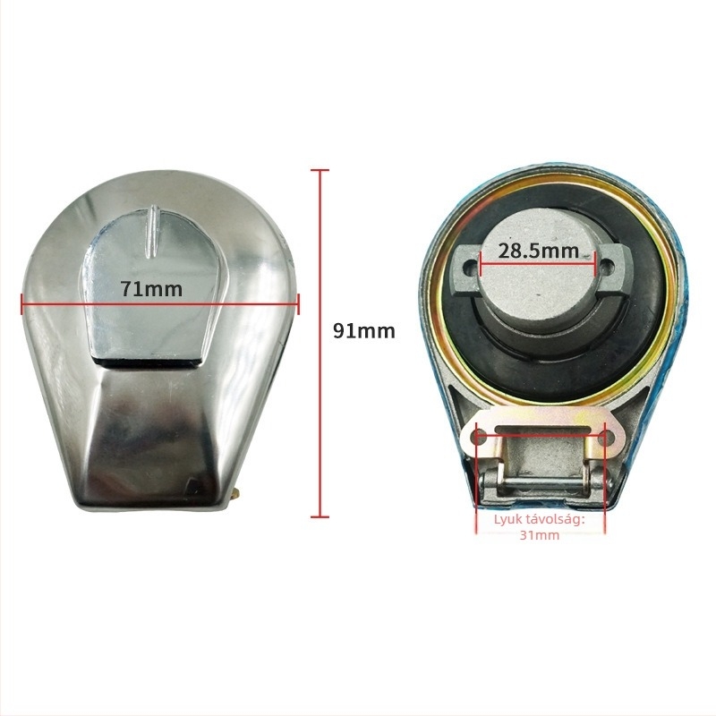 Mochi JH üzemanyag-tank fedélzár motorkerékpárhoz, kompatibil Honda VF750C, VF700, JH150