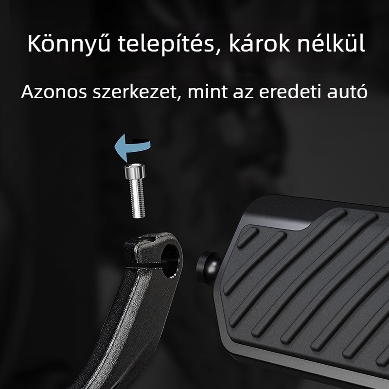 Hátsó fékpedál Wuji CU625-hoz – gumírozott csúszásmentes felület, megnövelt kivitel, modell 001