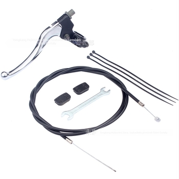 Bal oldali fékkar húzókábellel és fékbetéttel Coleman CT100U CC100X 98cc 3HP MBX1