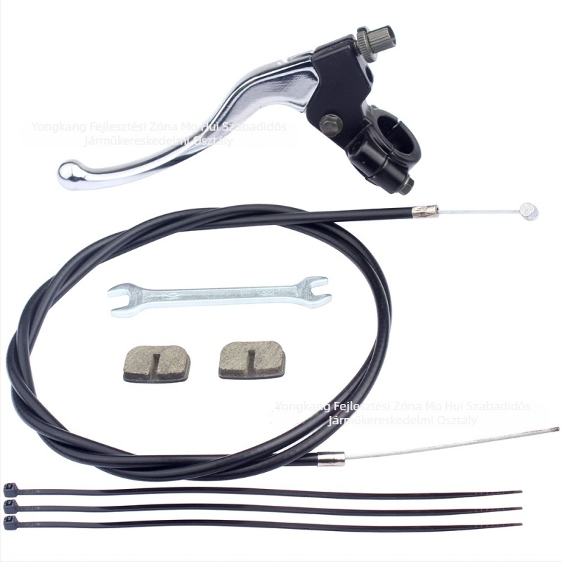Bal oldali fékkar húzókábellel és fékbetéttel Coleman CT100U CC100X 98cc 3HP MBX1