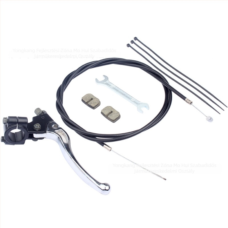 Bal oldali fékkar húzókábellel és fékbetéttel Coleman CT100U CC100X 98cc 3HP MBX1