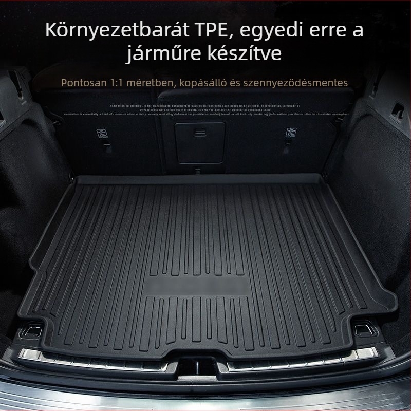 Xiaopeng-specifikus csomagtartó matrac G3 P5 P7 G6 X9 Monam03 - vízálló, csúszásmentes, anyagok: TPE+XPE