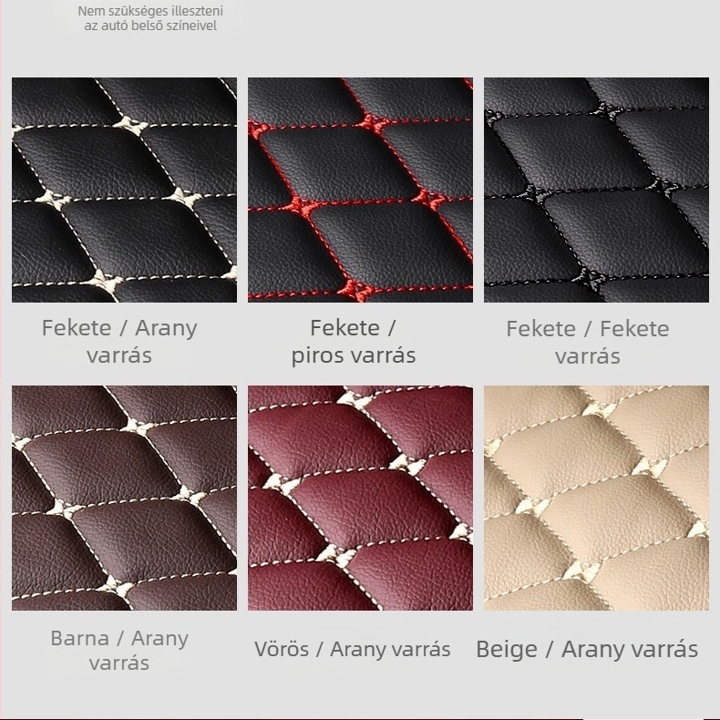 Bőr belső csomagtartó szőnyeg, teljes körű védelem Jeep SUV modellekhez — Jiamai márka, testreszabható, ötcsillagos minősítés.