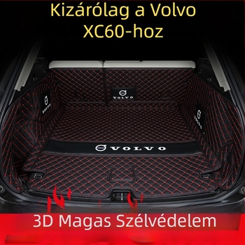 Volvo XC60 2020 csomagtartó szőnyeg (a járműhöz tervezve) - XPE anyag, 1. osztály, testreszabható feldolgozás