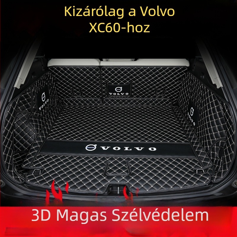 Volvo XC60 2020 csomagtartó szőnyeg (a járműhöz tervezve) - XPE anyag, 1. osztály, testreszabható feldolgozás