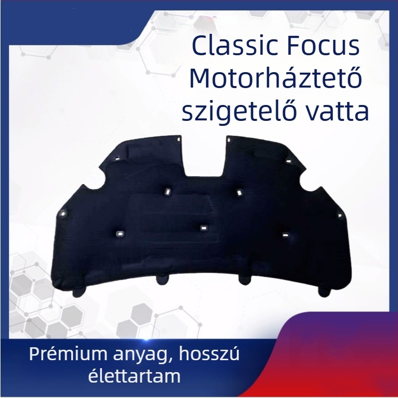 Ford Focus 1.6/1.8/2.0 motorháztető hő- és hangszigetelő bélés – modell 032323b