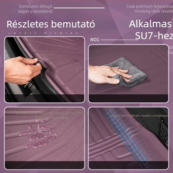 Csomagtartó matrac Xiaomi SU7/YU7, TPE védőpad, belső autós kiegészítő