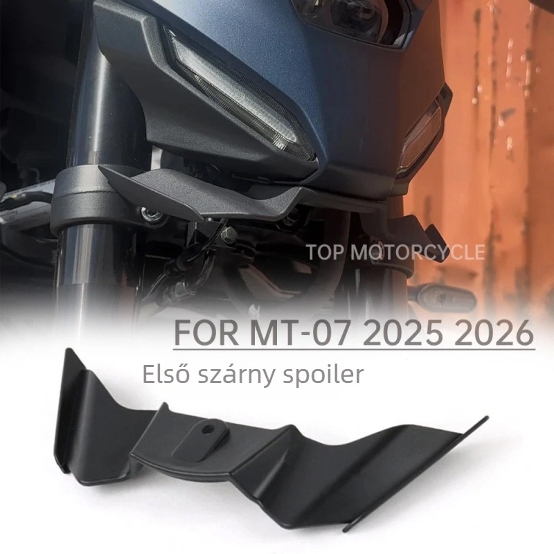 Elülső szárny spoiler - rögzített légáramlási difuzor Yamaha MT-07 2025, modell A71, márka Topjitc