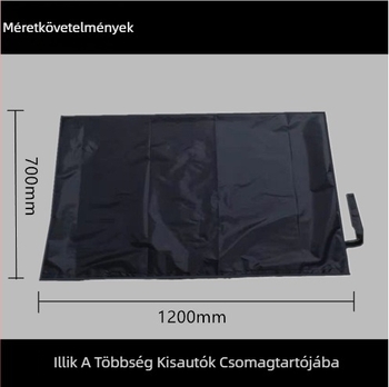 Vízálló autó-matra (190T anyag), univerzális illeszkedés, összecsukható, testreszabható, Hanfan Vision