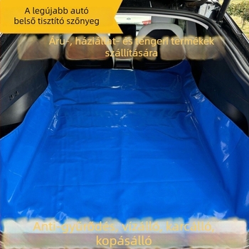 Vízálló autómatrac, piszkosodás elleni, vastagított, univerzális rakodó/csomagtartó matrac, matrac háziállatoknak az autóban (Universal; Testreszabható; Osztály 1)