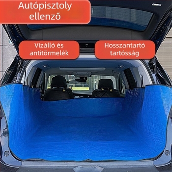 Vízálló autómatrac, piszkosodás elleni, vastagított, univerzális rakodó/csomagtartó matrac, matrac háziállatoknak az autóban (Universal; Testreszabható; Osztály 1)