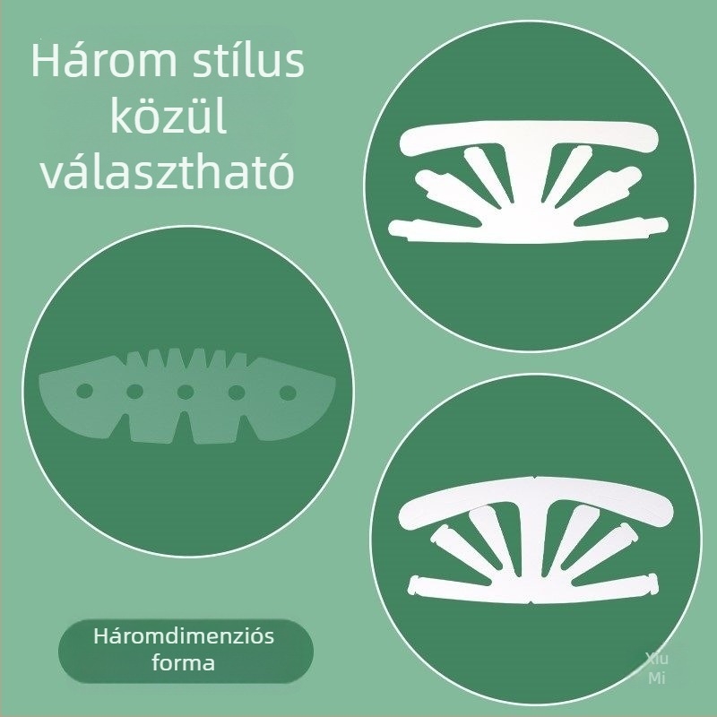 Baseball sapka belső támasz – papíralapú anyag, hajtogatható bélés, bélés-töltet, deformáció elleni