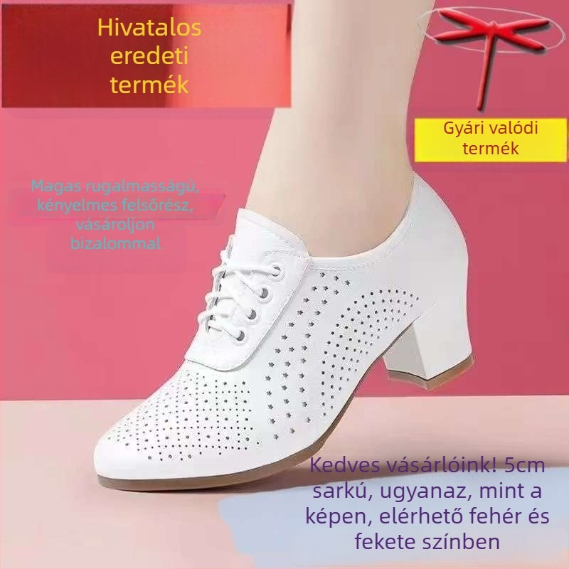 Női bőrcipő, kerek orrú, PU felsőrész, középmagas felsőrész, vastag sarok több mint 8 cm, TPR talp