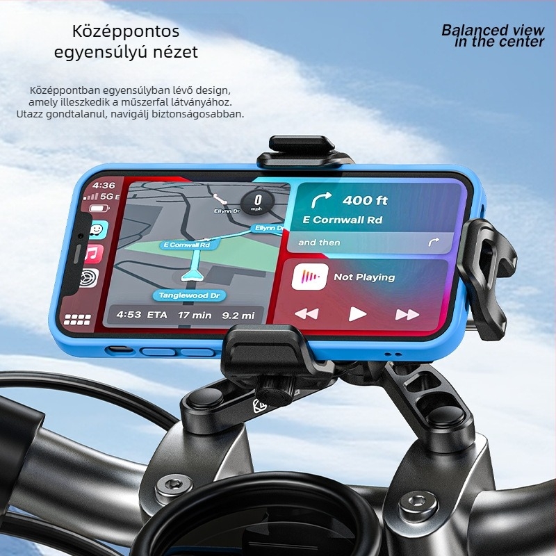 Kewig CNC alumínium ötvözetű nyomóalap csaphoz, modell R30, univerzális motorkerékpárokhoz
