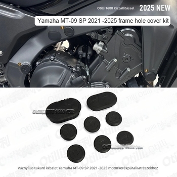 A Yamaha MT-09 SP 2021-2025 keretnyílás fedője – Otilli hitelesített magánmárka – keretnyílás zárókészlet