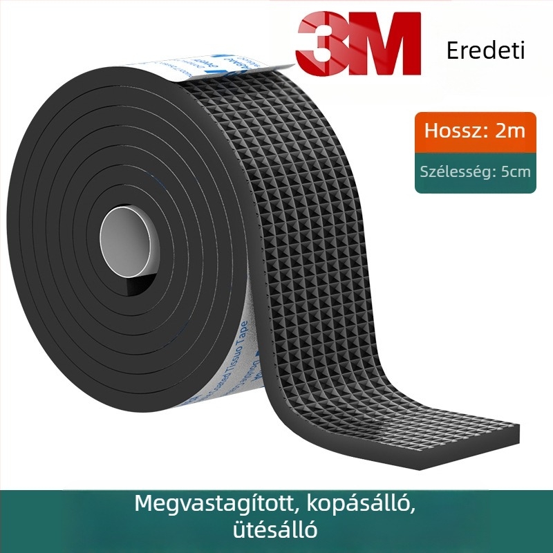 3M asztal- és szék láb alátétek – zajcsökkentés, csúszásmentes, EVA alapanyag, 4 mm vastagság, 10–70°C hőmérséklet-ellenállás