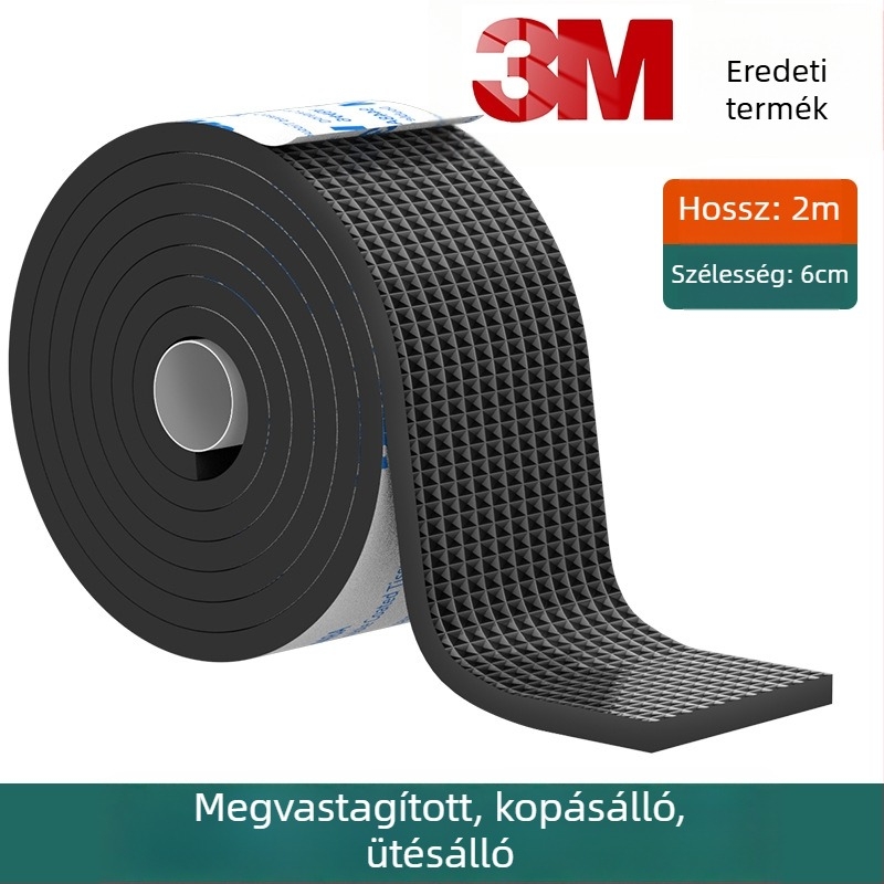 3M asztal- és szék láb alátétek – zajcsökkentés, csúszásmentes, EVA alapanyag, 4 mm vastagság, 10–70°C hőmérséklet-ellenállás