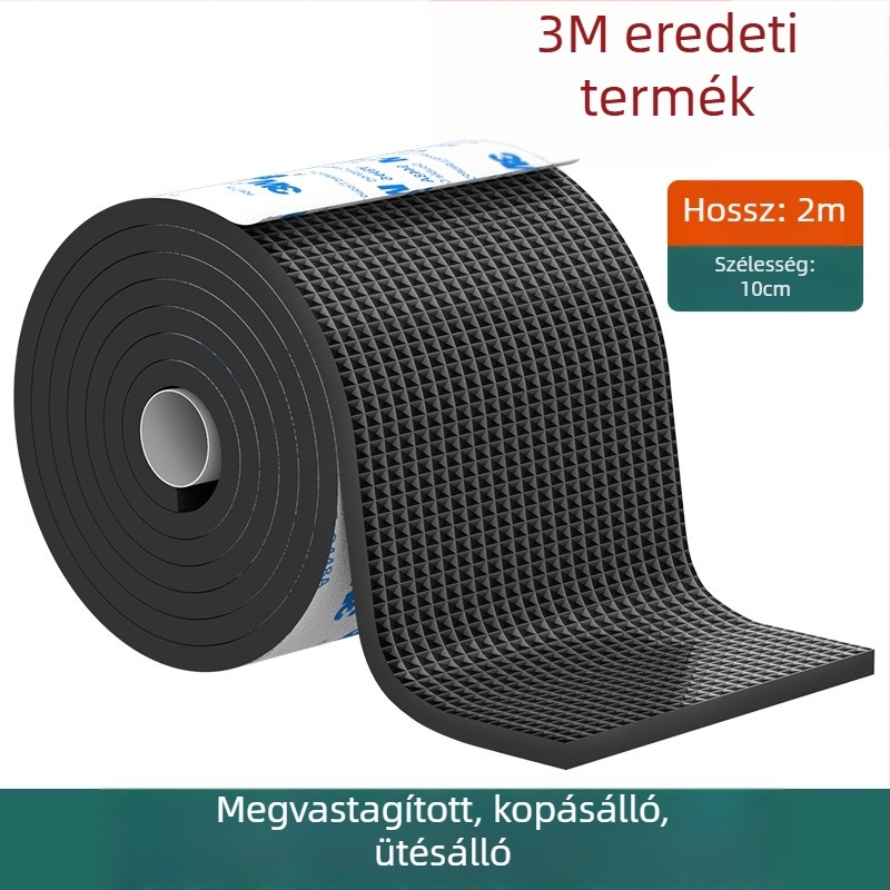 3M asztal- és szék láb alátétek – zajcsökkentés, csúszásmentes, EVA alapanyag, 4 mm vastagság, 10–70°C hőmérséklet-ellenállás