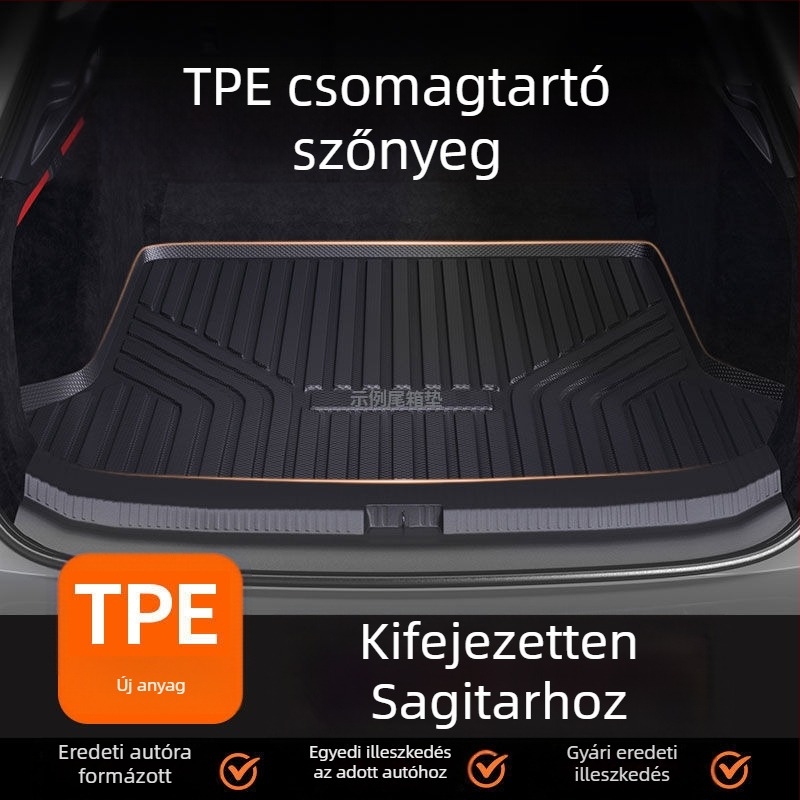 TPE csomagtartó mat VW Sagitar 25 modellhez, szennyeződés- és kopásálló dekoratív kiegészítő