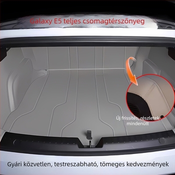 Galaxy E5 teljes körű csomagtartó-matt, 24 modellhez – autó belső kiegészítők