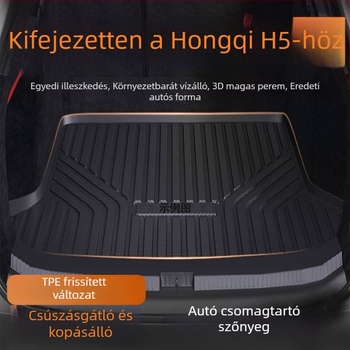 Hongqi H5 csomagtartó szőnyeg, szennyeződés- és kopásálló, a 2025-ös modellhez, TPE anyagú
