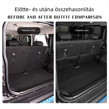Suzuki Jimny Nomade ötajtós csomagtartó- és hátsó ülés tároló matrac