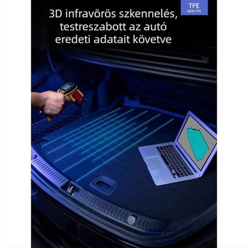 BYD Song Max csomagtartó szőnyeg, TPE belső kiegészítők