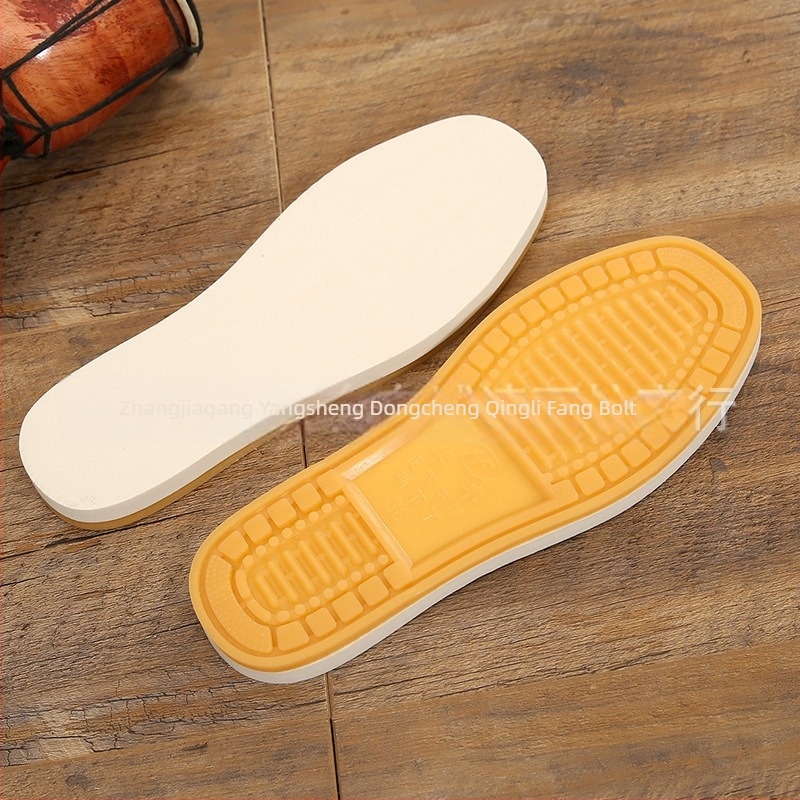 Felnőttek DIY otthoni textil papucsok, gumírozott talppal, egész éves, mindennapi cipő