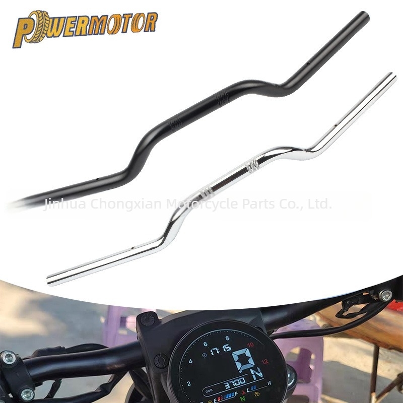 Harley kormány Hr126 - 22mm/25mm kompatibilitás, Powermotor motorkerékpár kormányalkatrész