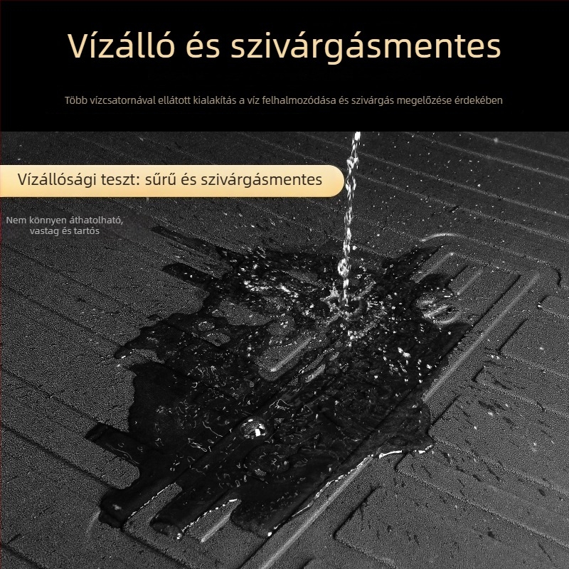 TPE csomagtartó-matrac, környezetbarát, teljes körű védelem, vízálló, kopásálló, kb. 3 mm vastag