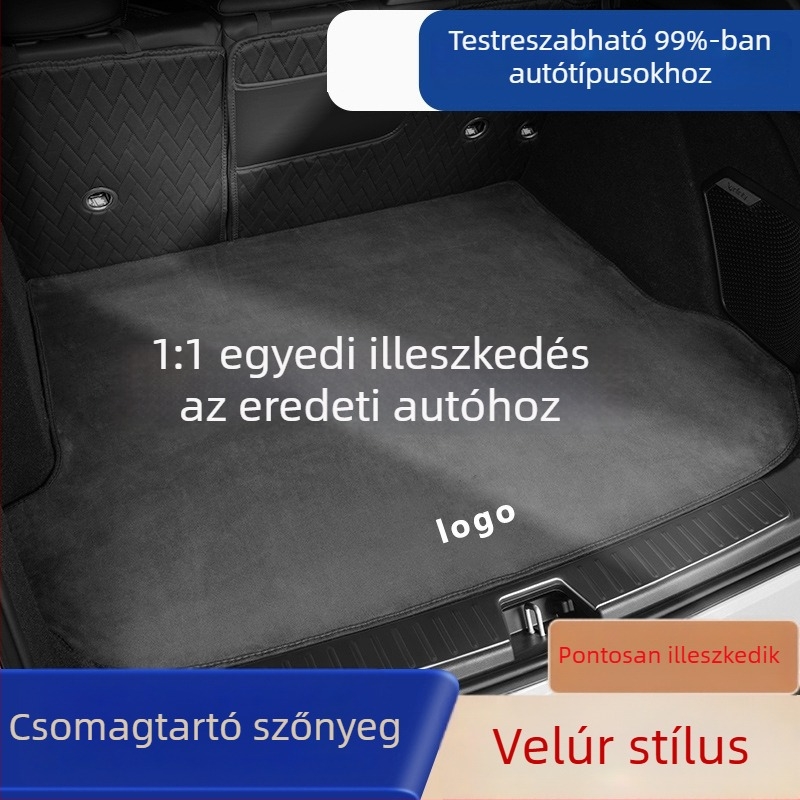 Egyedi plüss csomagtartó szőnyeg autókhoz: Volkswagen, Audi, Mercedes-Benz, BMW és Toyota