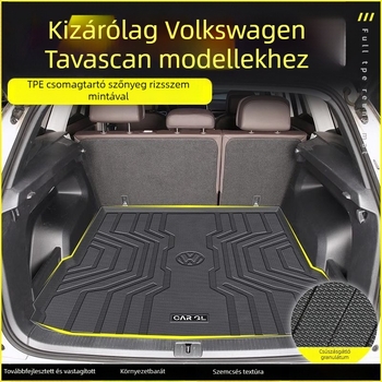Volkswagen csomagtartó matrac, TPE, lapos dizájn, 24 modellhez
