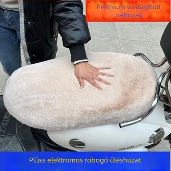 Univerzális plüss téli ülésvédő elektromos járművekhez
