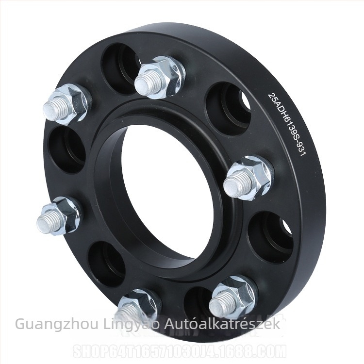 Hub flan adapter a kerékagy szélesítéséhez, PCD 6×139,7, középfurat Ø93,1 mm, 6061-es alumínium ötvözet, Ford Ranger-hez kompatibilis