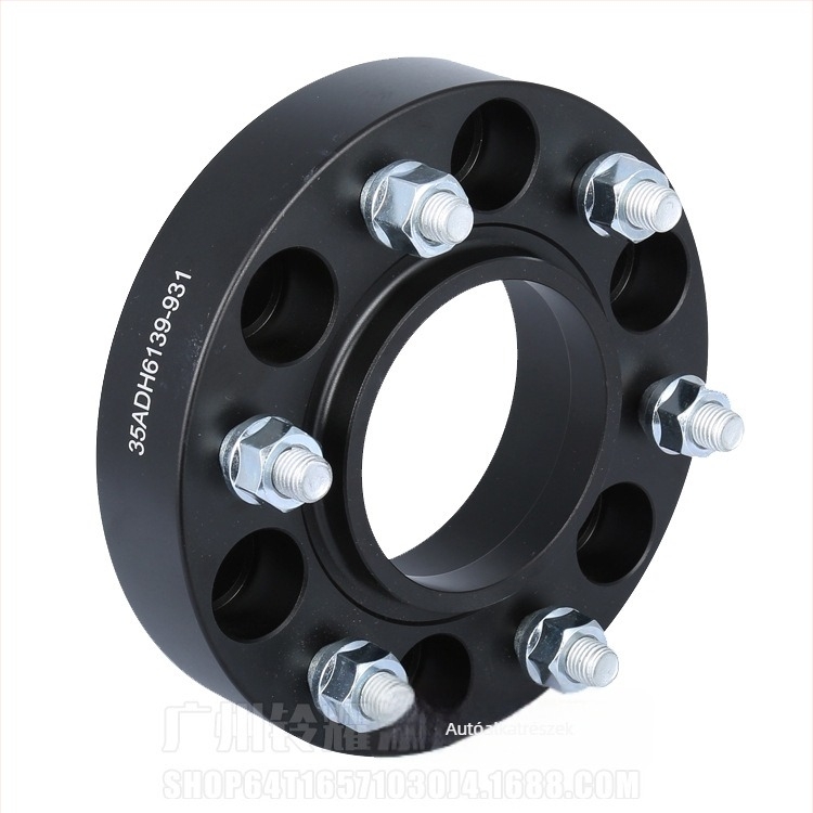 Hub flan adapter a kerékagy szélesítéséhez, PCD 6×139,7, középfurat Ø93,1 mm, 6061-es alumínium ötvözet, Ford Ranger-hez kompatibilis