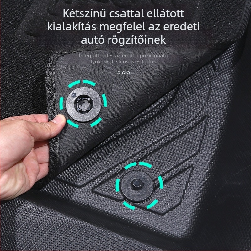 KIA SPORTAGE-hez készült személyre szabott autó-matracok, TPE anyag; logónyomtatás; testreszabás; járműmodell specifikus; termékszám KIA SPORTAGE Sportage
