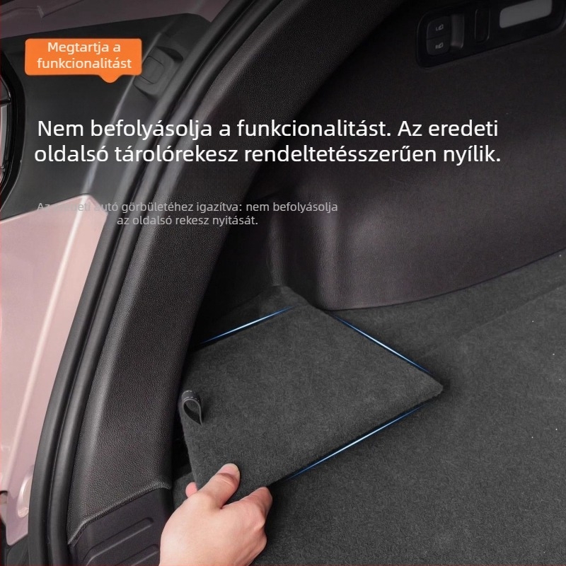 Xiaomi Yu7 oldalsó csomagtér-védő, injektált TPE oldalvédő, belső dekorációs kiegészítő