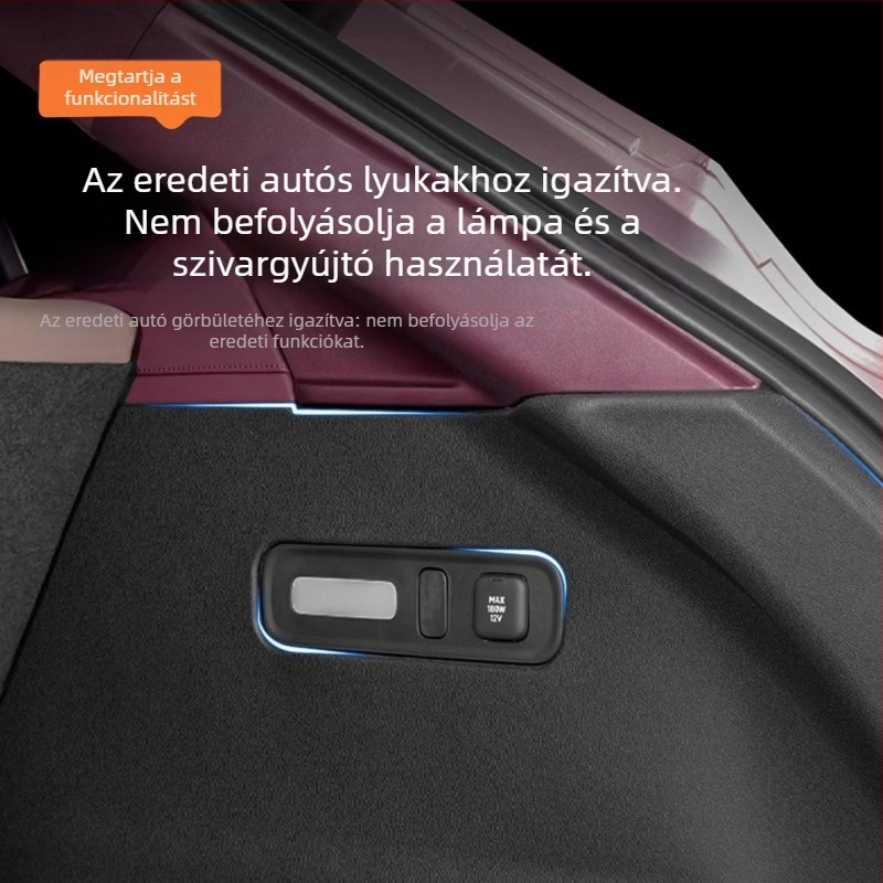 Xiaomi Yu7 oldalsó csomagtér-védő, injektált TPE oldalvédő, belső dekorációs kiegészítő