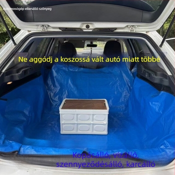 Autó Dirt-Proof Mat csomagtartóhoz és szállítási célokra, TPES anyag, Powerful Factory márka, kompatibilis dedikált jármű-modellekkel