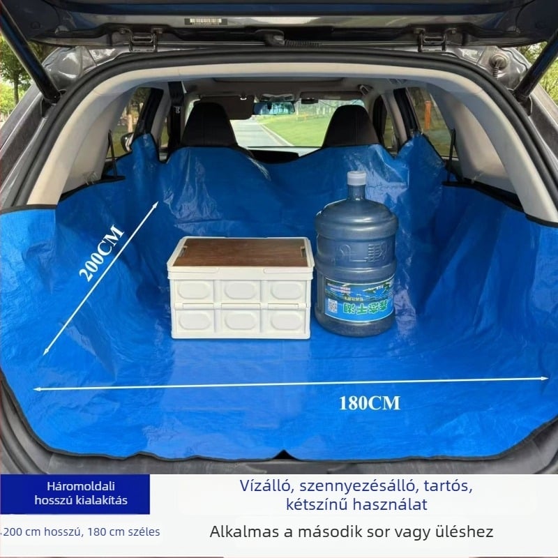 Autó Dirt-Proof Mat csomagtartóhoz és szállítási célokra, TPES anyag, Powerful Factory márka, kompatibilis dedikált jármű-modellekkel