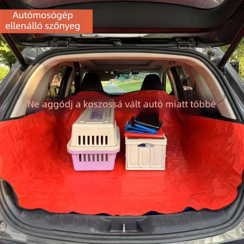 Autó Dirt-Proof Mat csomagtartóhoz és szállítási célokra, TPES anyag, Powerful Factory márka, kompatibilis dedikált jármű-modellekkel