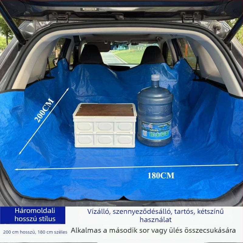 Autó Dirt-Proof Mat csomagtartóhoz és szállítási célokra, TPES anyag, Powerful Factory márka, kompatibilis dedikált jármű-modellekkel