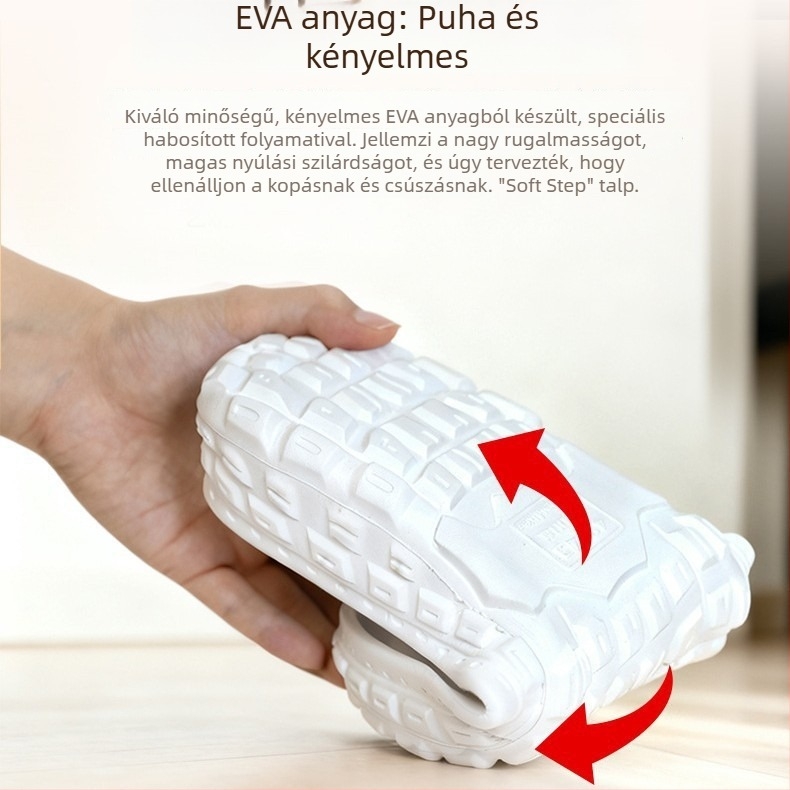 Nothing QD8886 téli EVA talpú meleg kötött casual cipő nőknek és férfiaknak