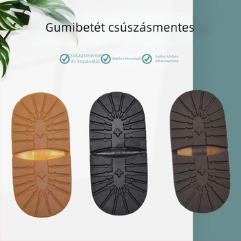 Marhából származó gumi cipőjavító foltok, szilva virág mintával, elülső részre és talpra, YiQiu márka, minden szezonra alkalmas