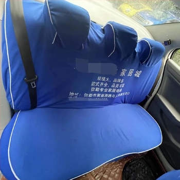 Személyre szabott taxi- és autóbuszülés-huzatok reklámmal, fejtámla-huzatokkal