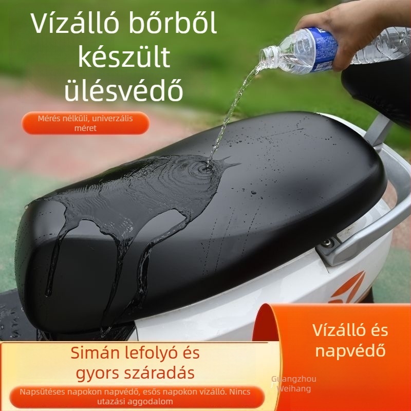 Vízálló univerzális ülésvédő elektromos robogókhoz és motorkerékpárokhoz