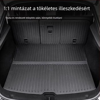Integrált csomagtartó matrac Tesla Model Y és Model 3-hoz hátsó támla párnával